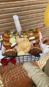 desayuno para dos